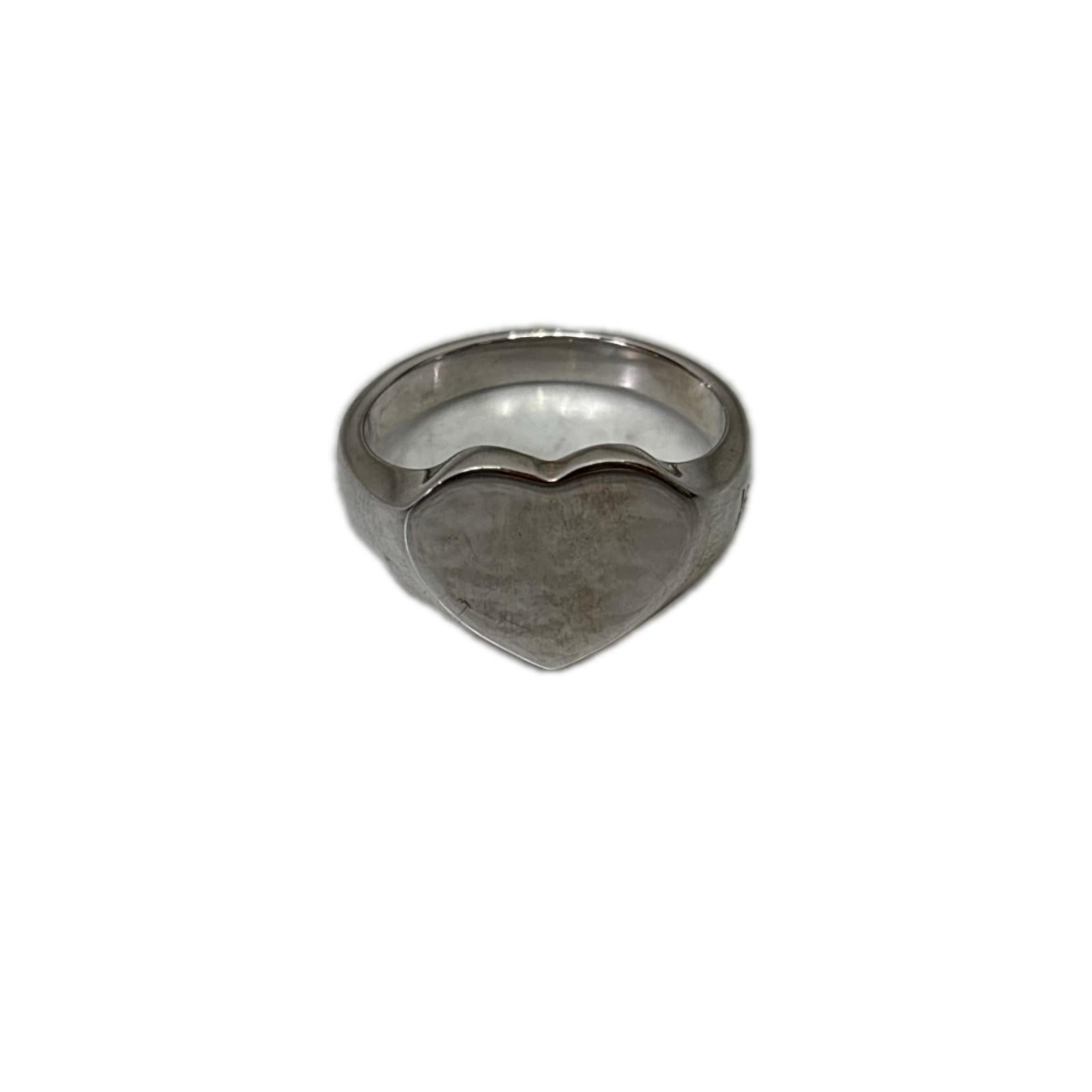 リング・指輪 Mini Heart Ring シルバー
