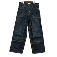 デニムパンツ DOUBLE KNEE CLASSIC DENIM W36 36 ブルー