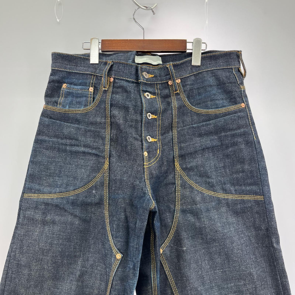 デニムパンツ DOUBLE KNEE CLASSIC DENIM W36 36 ブルー