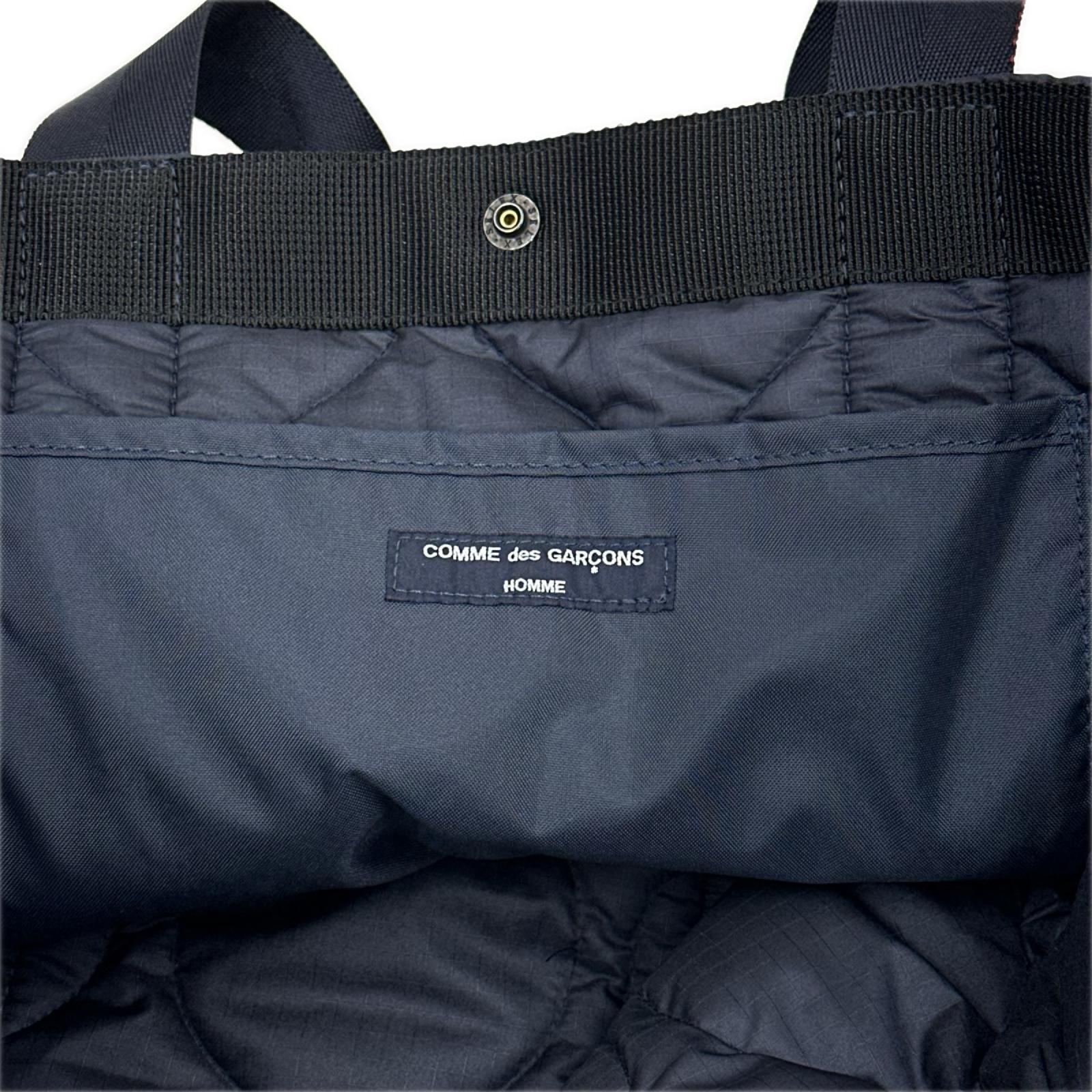 その他バッグ HOMME 23AW キルティング ナイロン トートバッグ NVY ネイビー