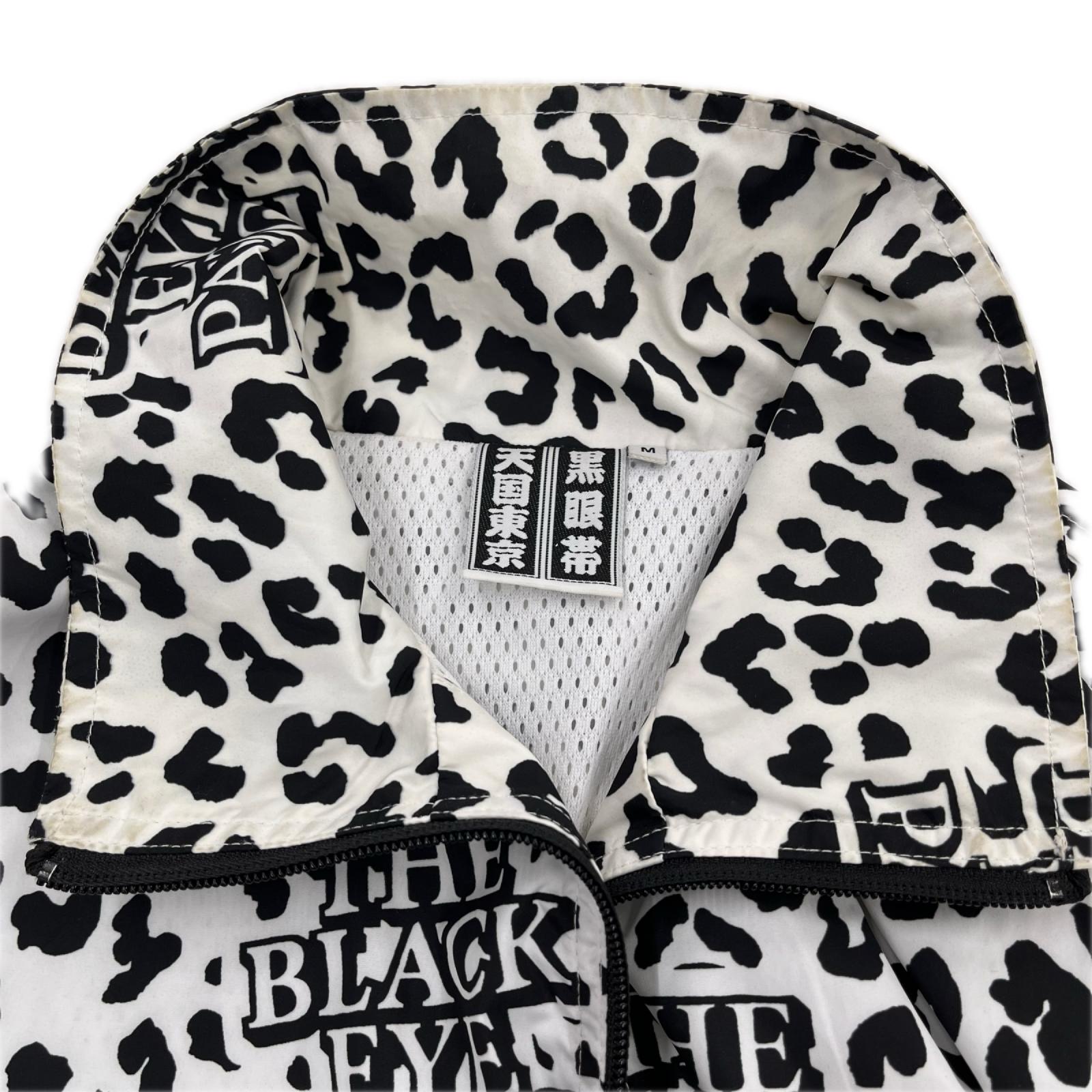 ジャケット WACKO MARIA×BLACK EYE PATCH LEOPARD TRACK JACKET M 白×黒 M
