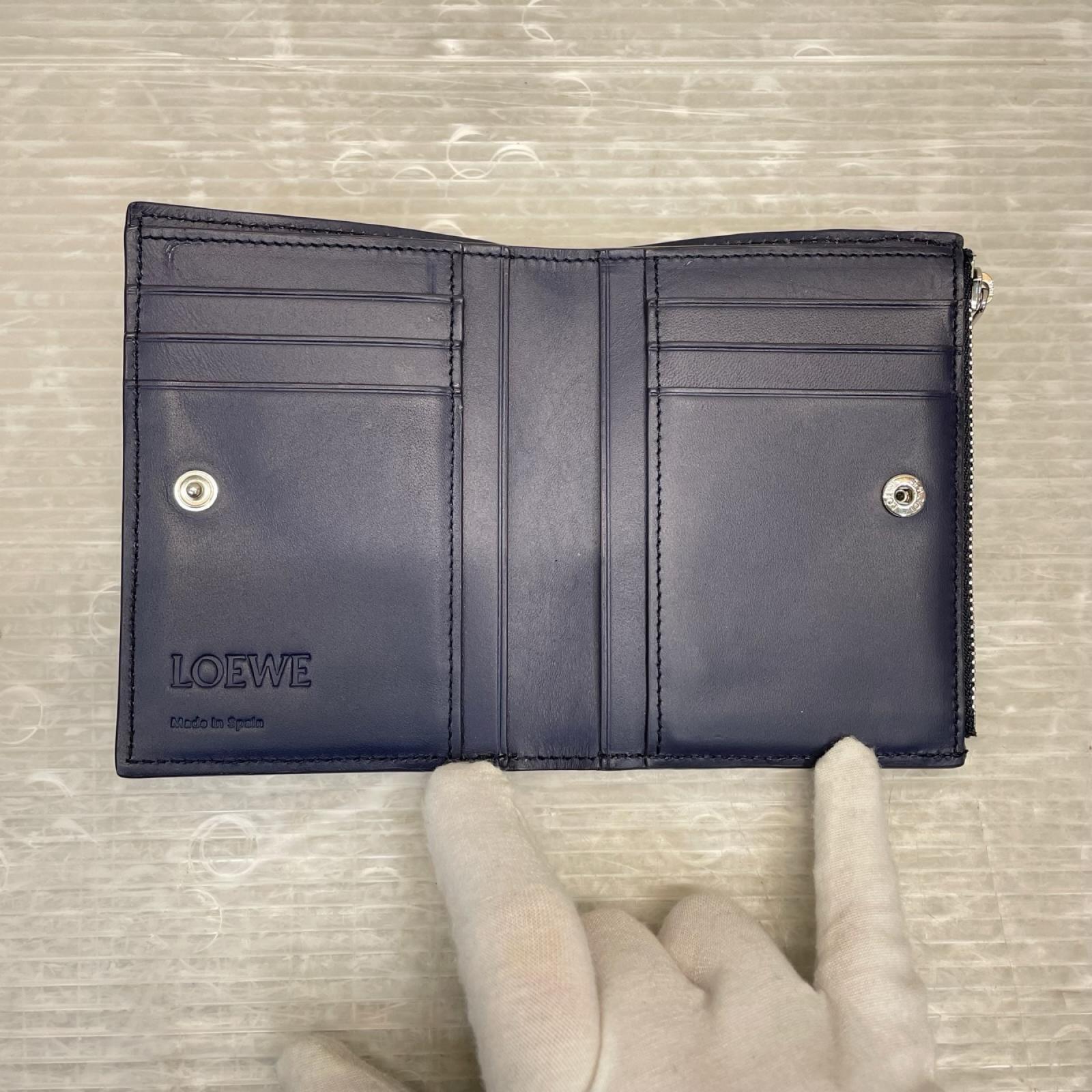 LOEWE パズル スリムコンパクトウォレット　652412