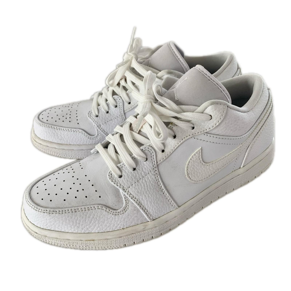 スニーカー AIR JORDAN 1 LOW 白 (26.0) 26cm (US8 UK7 1/2 EU42) ホワイト
