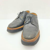 シューズ MENDELL ウィングチップ BLK (8)