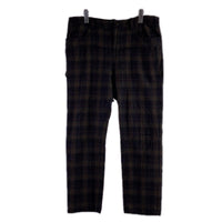パンツ 12AW ｻｲｺｶﾗ―期 縮絨ｳｰﾙﾊﾟﾝﾂ ﾁｪｯｸ (4) 4