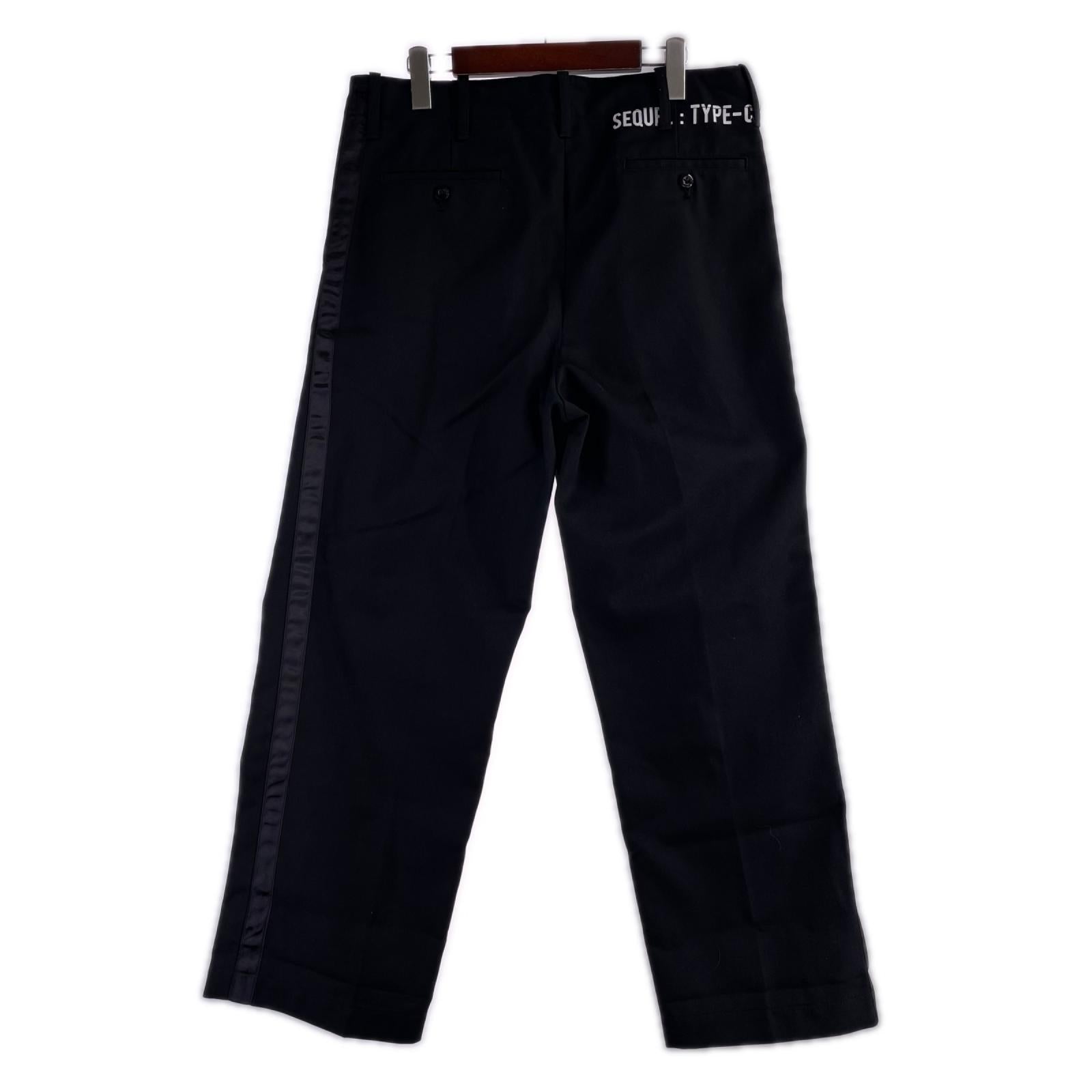 パンツ 21AW SAMPLE TYPE-C ｻｲﾄﾞ切替 黒 (L) L ブラック