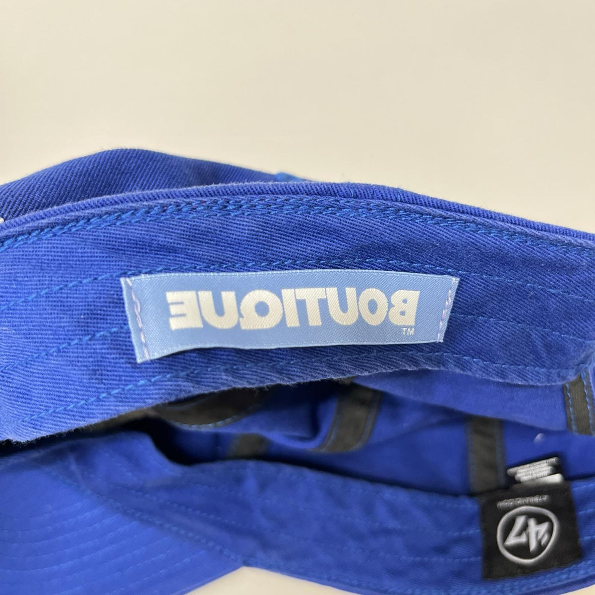 キャップ 47BRAND BOUTIQUE ﾌﾞﾙｰ ブルー
