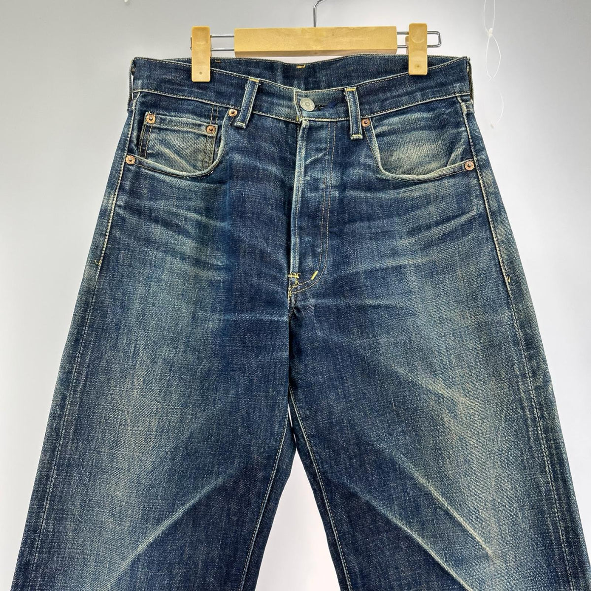 デニムパンツ 503BXX 日本製 復刻 ﾎﾞﾀﾝ裏J22 29 ネイビー