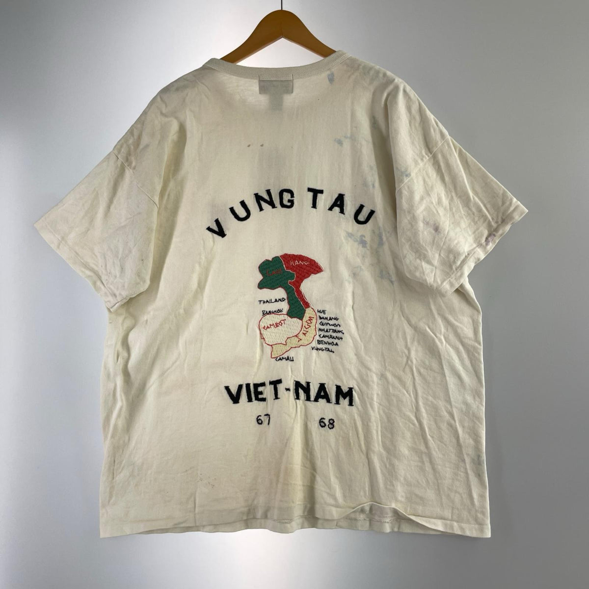 半袖Ｔシャツ 26SS BOWBOW VIETNAM 8812 TEE AGED (M) ホワイト