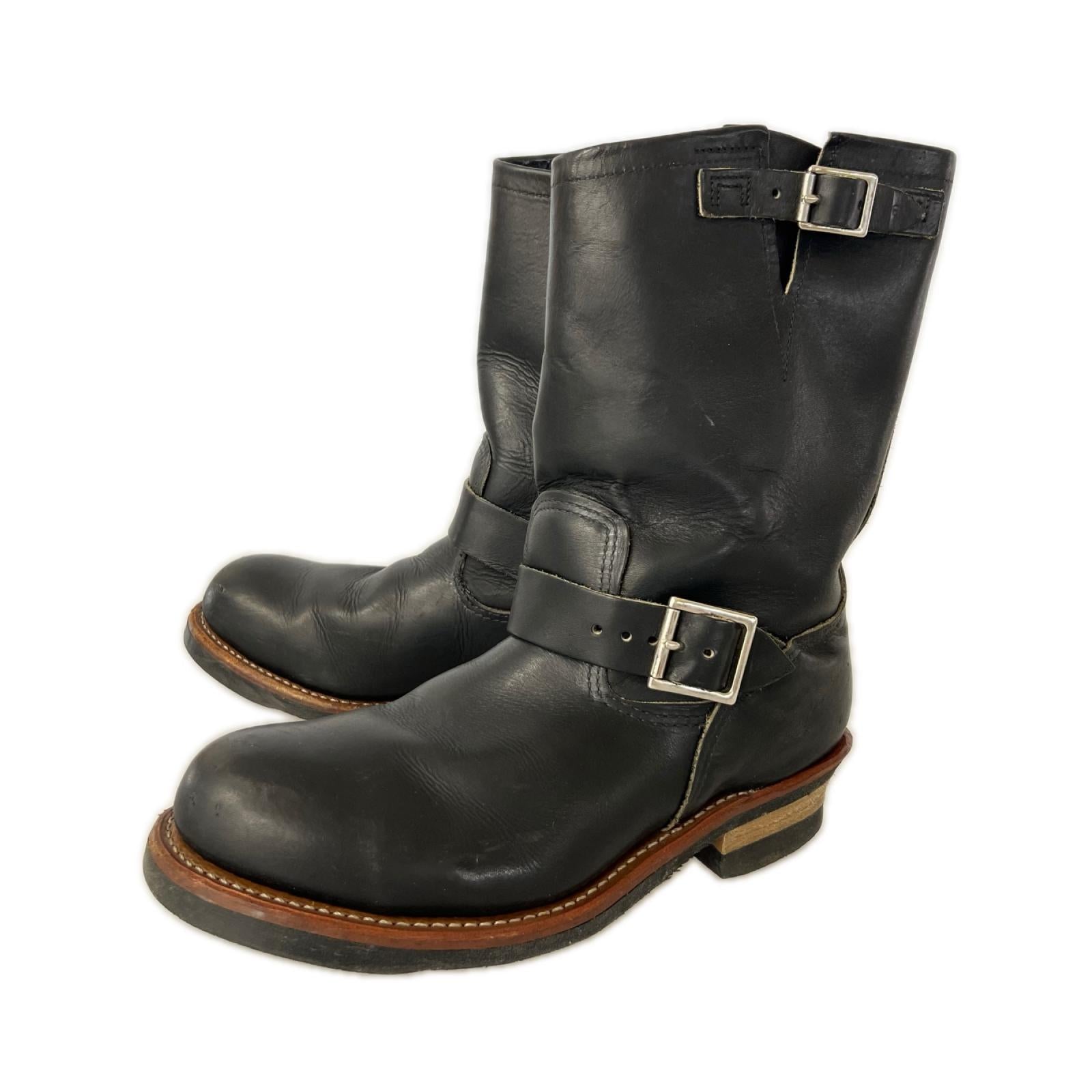 ブーツ RED WING 9085 ｴﾝｼﾞﾆｱｰﾄﾞﾌﾞｰﾂ 黒 (27.0) 27cm (US9 UK8 1/2 EU44) ブラック