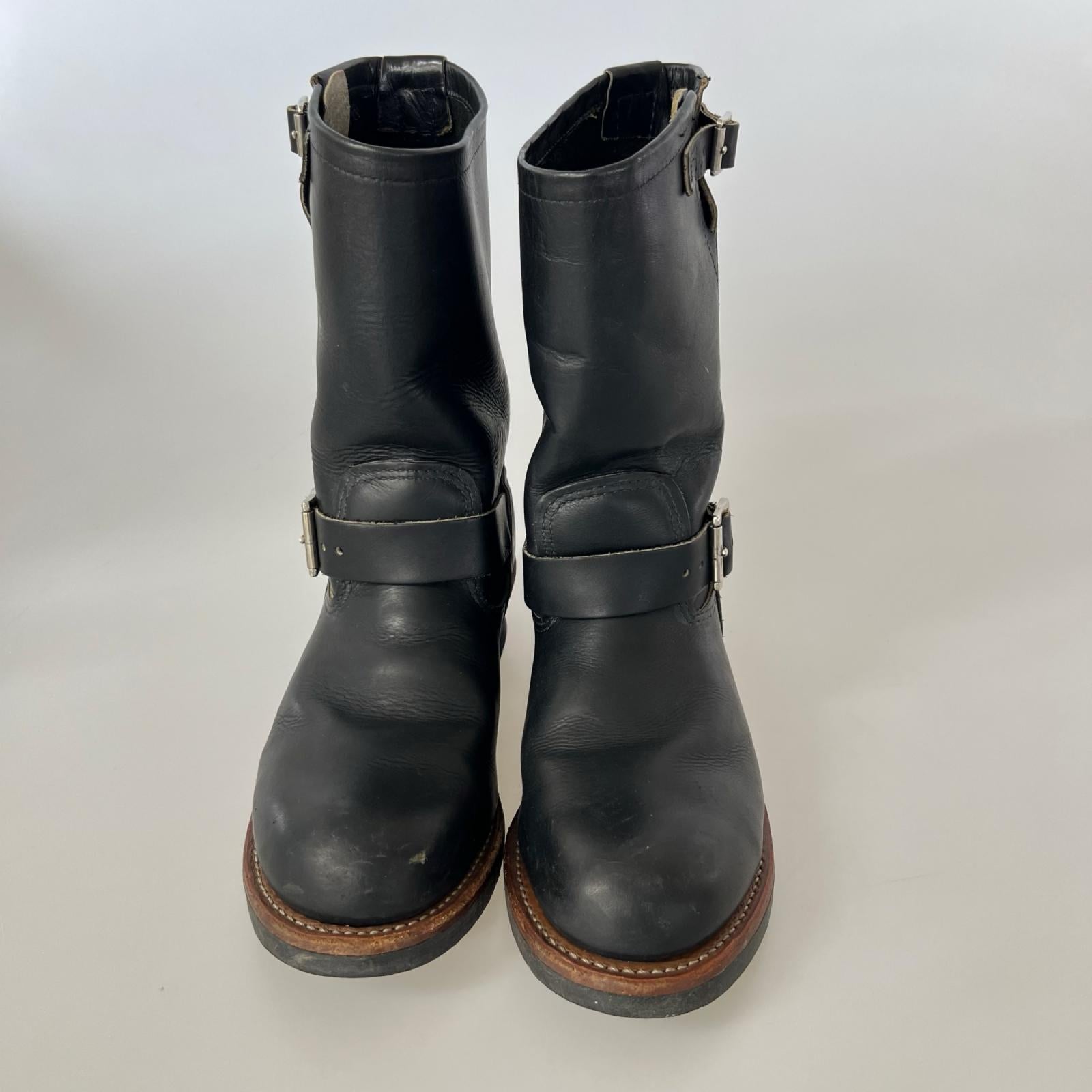 ブーツ RED WING 9085 ｴﾝｼﾞﾆｱｰﾄﾞﾌﾞｰﾂ 黒 (27.0) 27cm (US9 UK8 1/2 EU44) ブラック