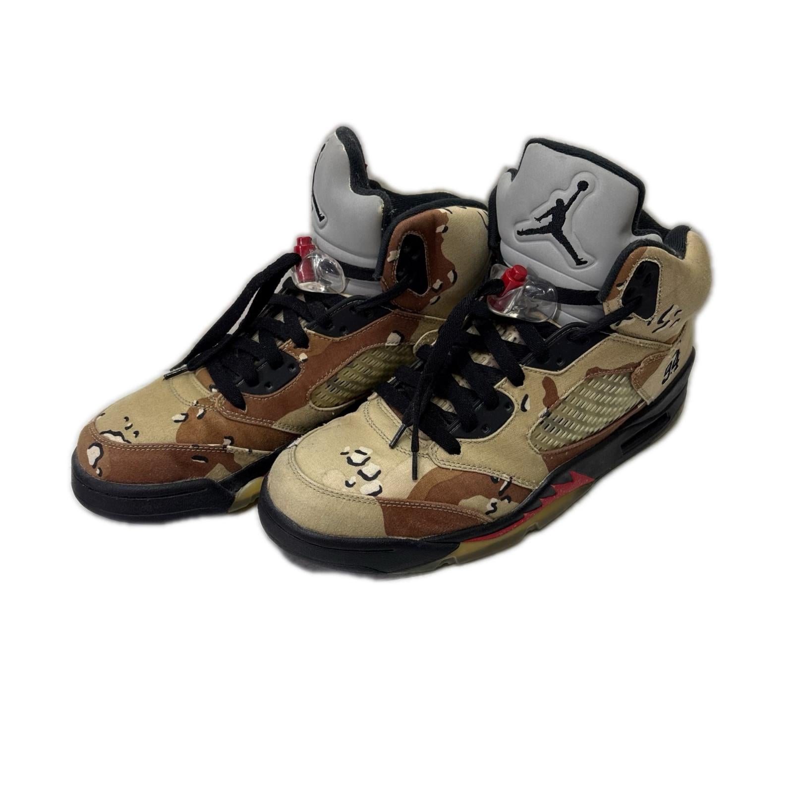 スニーカー 15AW Air Jordan 5 Retro Desert Camo 28cm (US10 UK9 1/2 EU46) カーキ