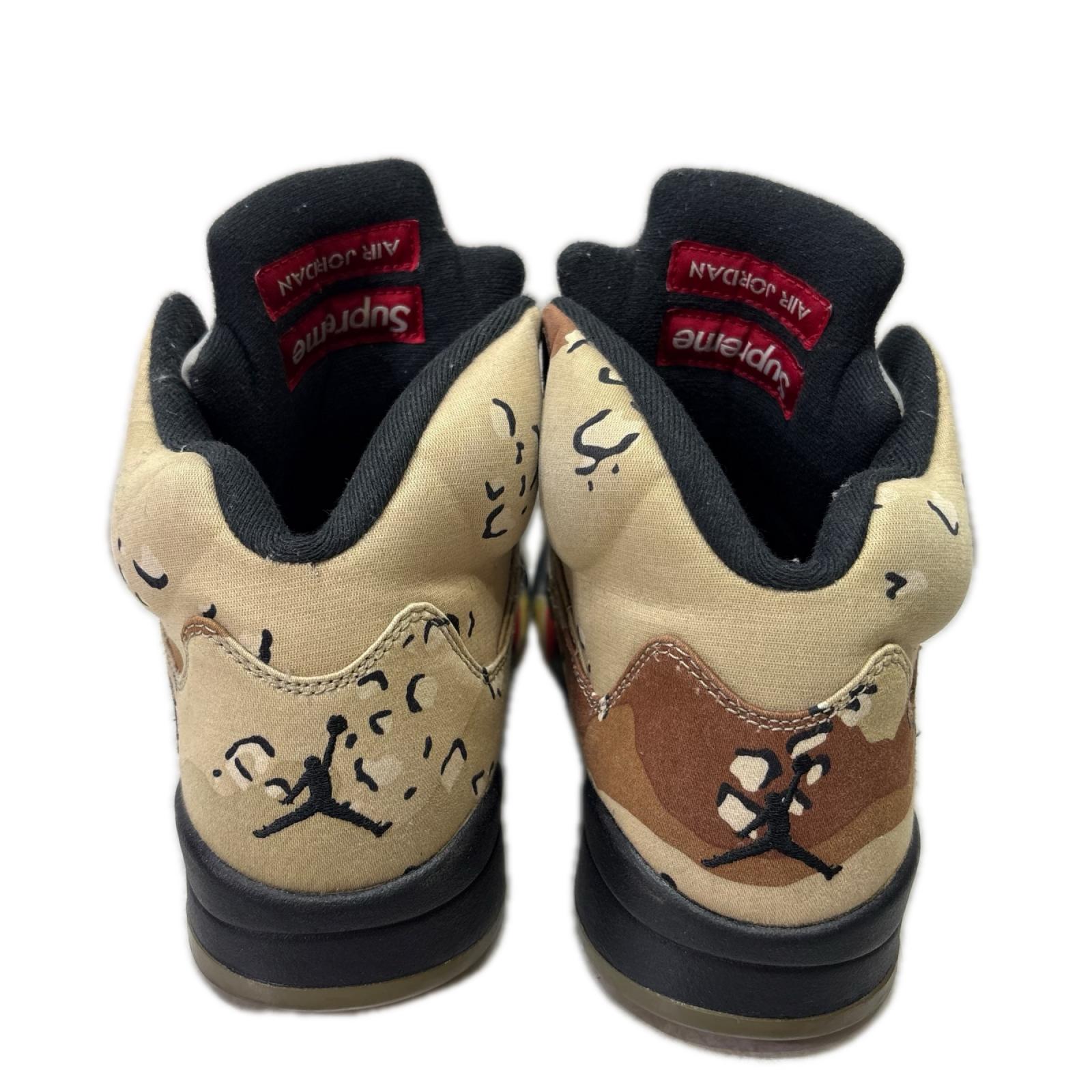 スニーカー 15AW Air Jordan 5 Retro Desert Camo 28cm (US10 UK9 1/2 EU46) カーキ
