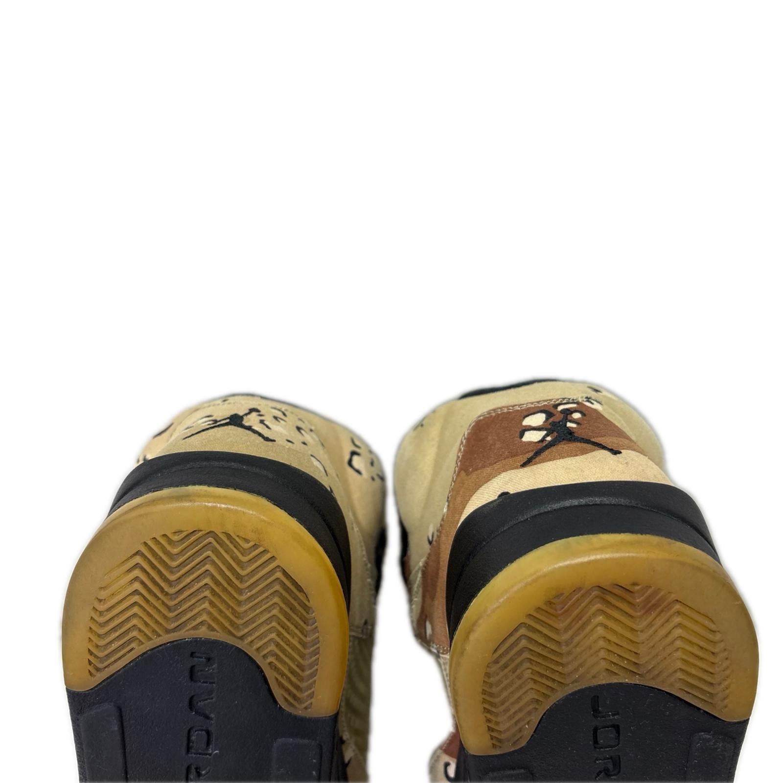 スニーカー 15AW Air Jordan 5 Retro Desert Camo 28cm (US10 UK9 1/2 EU46) カーキ