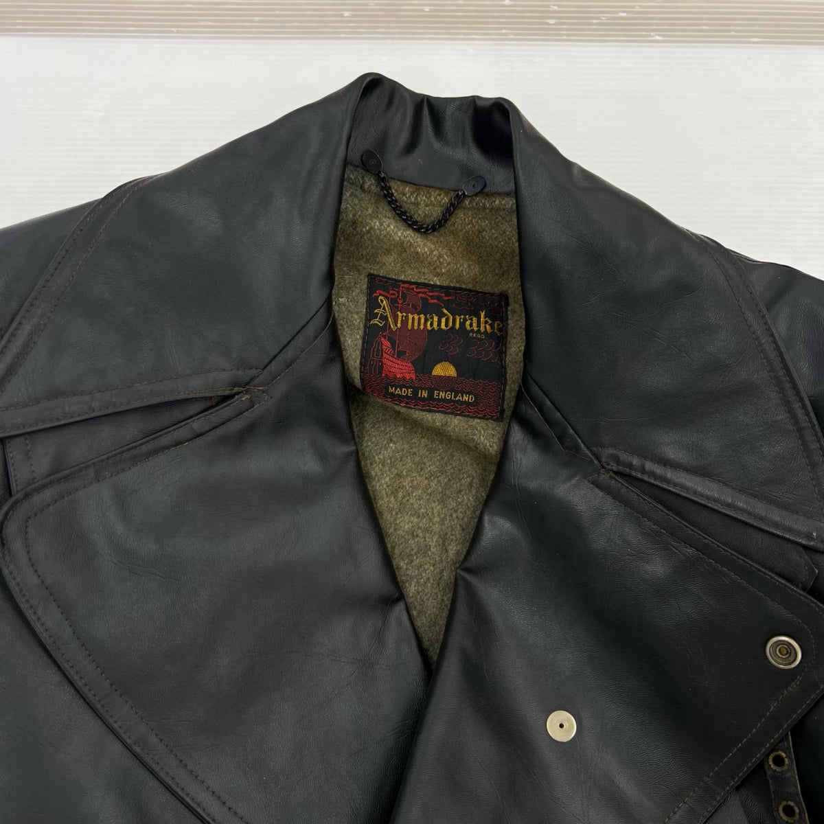 レザージャケット OLD・VINTAGE Arnabrake 30s～50s ﾚｻﾞｰｺｰﾄ 黒 ブラック