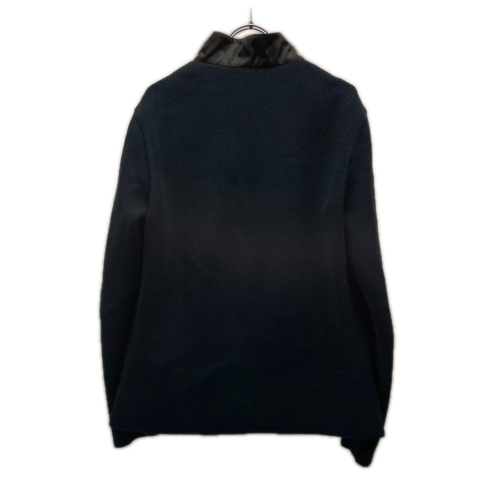 PRADA ナイロン×ニット　ドッキングジャケット 48