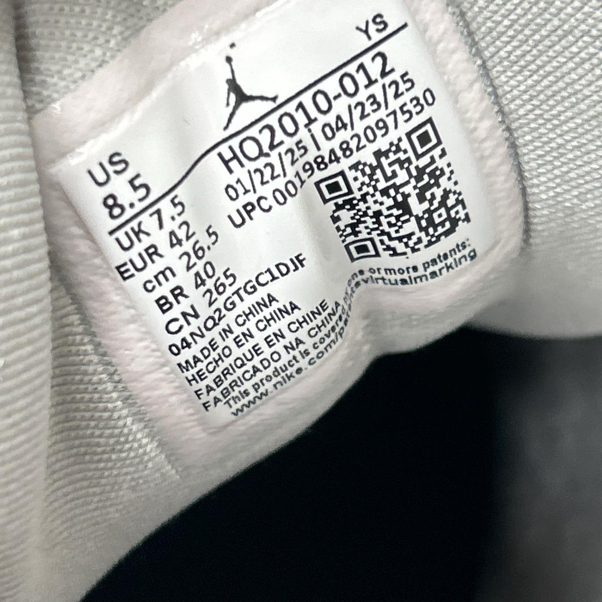 スニーカー AIR JORDAN 1 LOW　26.5㎝ 26.5cm (US8 1/2 UK8 EU43)