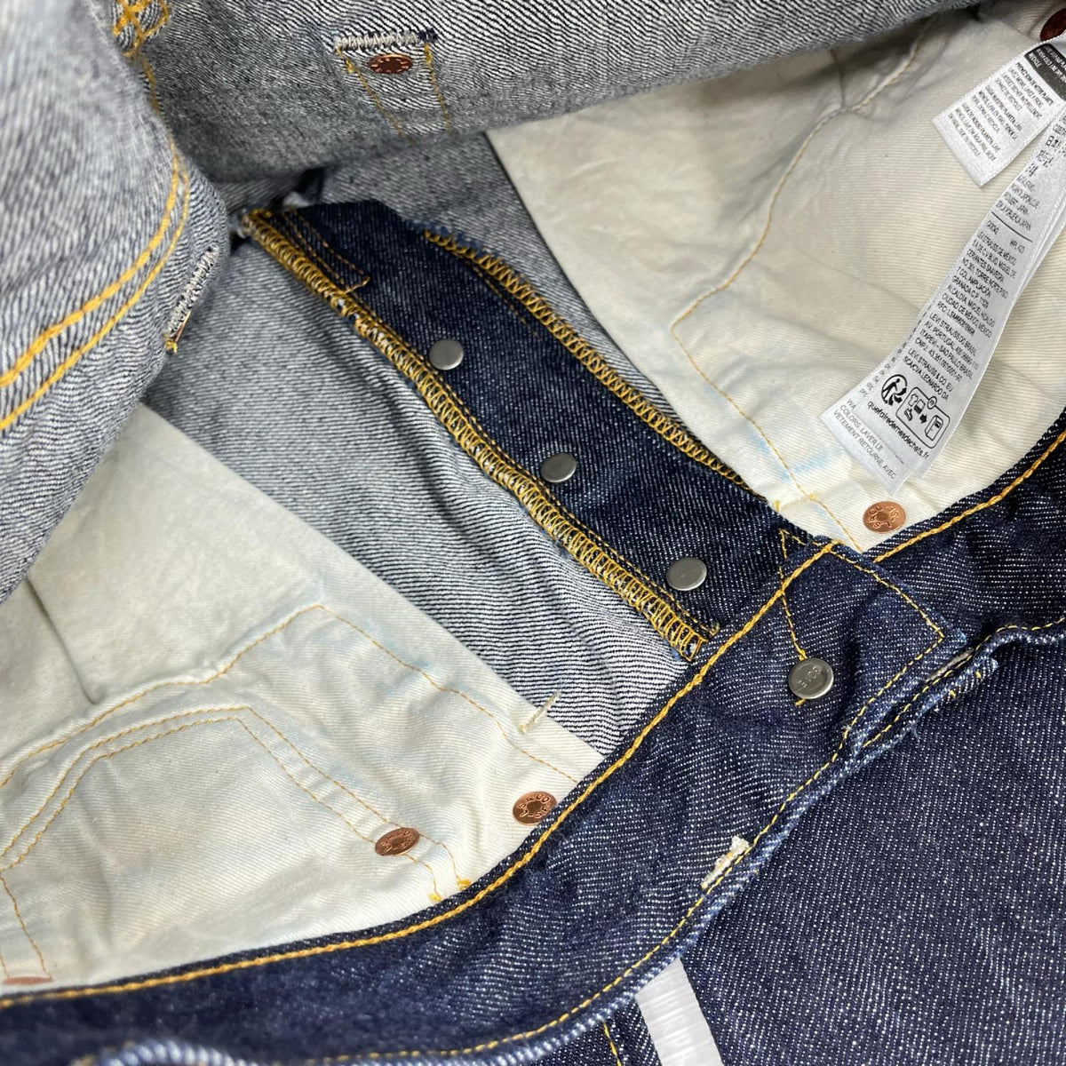 デニムパンツ LVC 47年復刻 501 濃紺 W28 28 ネイビー
