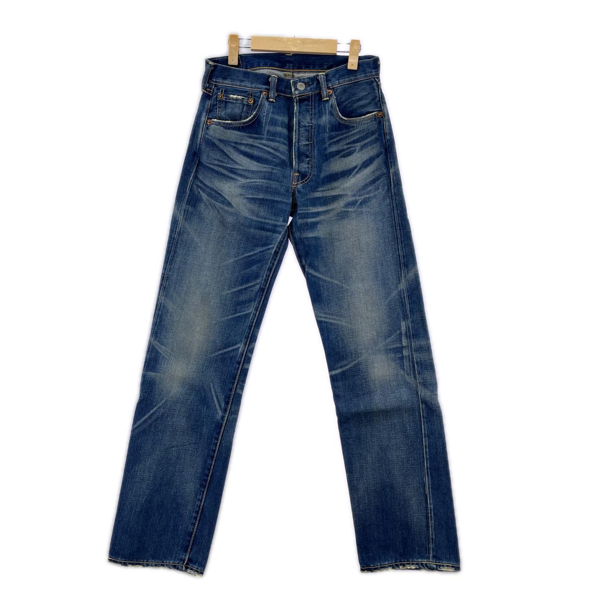 デニムパンツ LVC 66年復刻 ﾀﾞﾌﾞﾙﾈｰﾑ W29位 31 ブルー