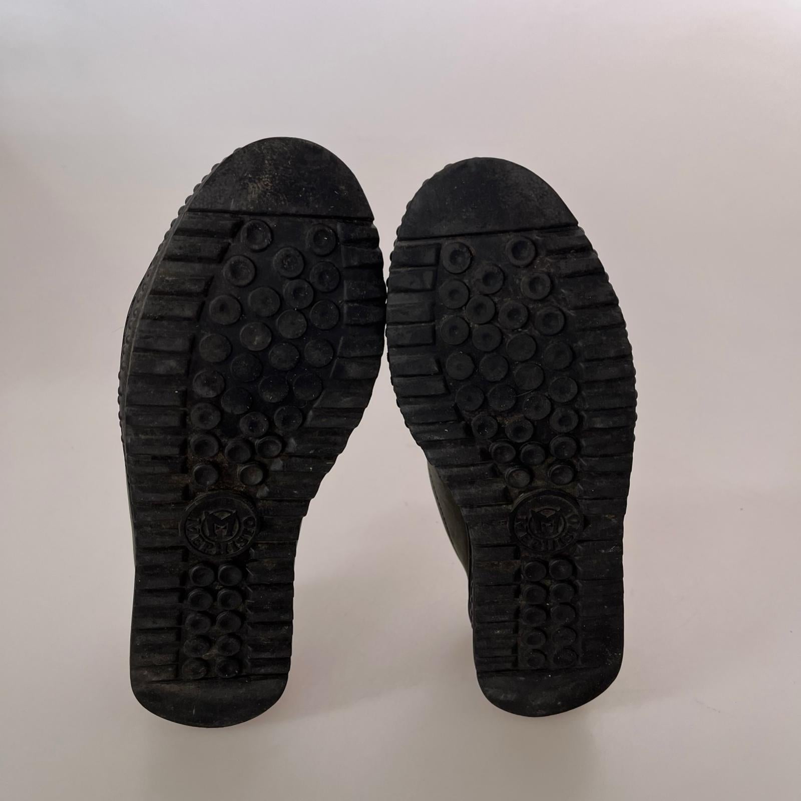 スニーカー MEPHISTO ﾚｻﾞｰｼｭｰｽﾞ ｸﾞﾘｰﾝ グリーン