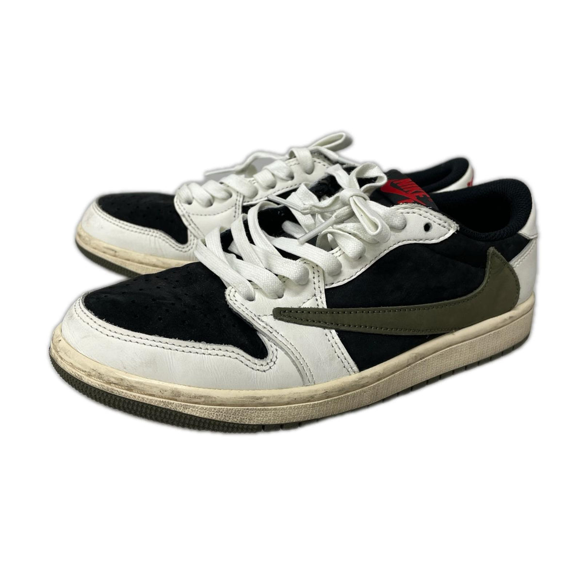 スニーカー NIKE ×TRAVIS SCOTT AIR JORDAN 1 LOW 24.0 24cm (US6 UK5 1/2 EU38)