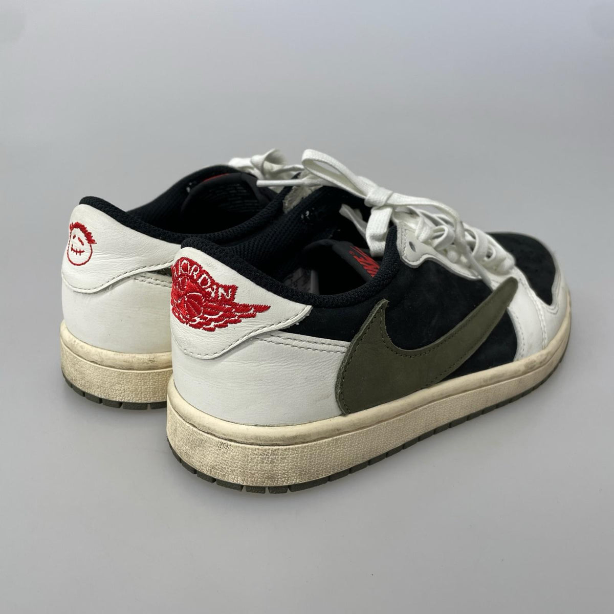 スニーカー NIKE ×TRAVIS SCOTT AIR JORDAN 1 LOW 24.0 24cm (US6 UK5 1/2 EU38)