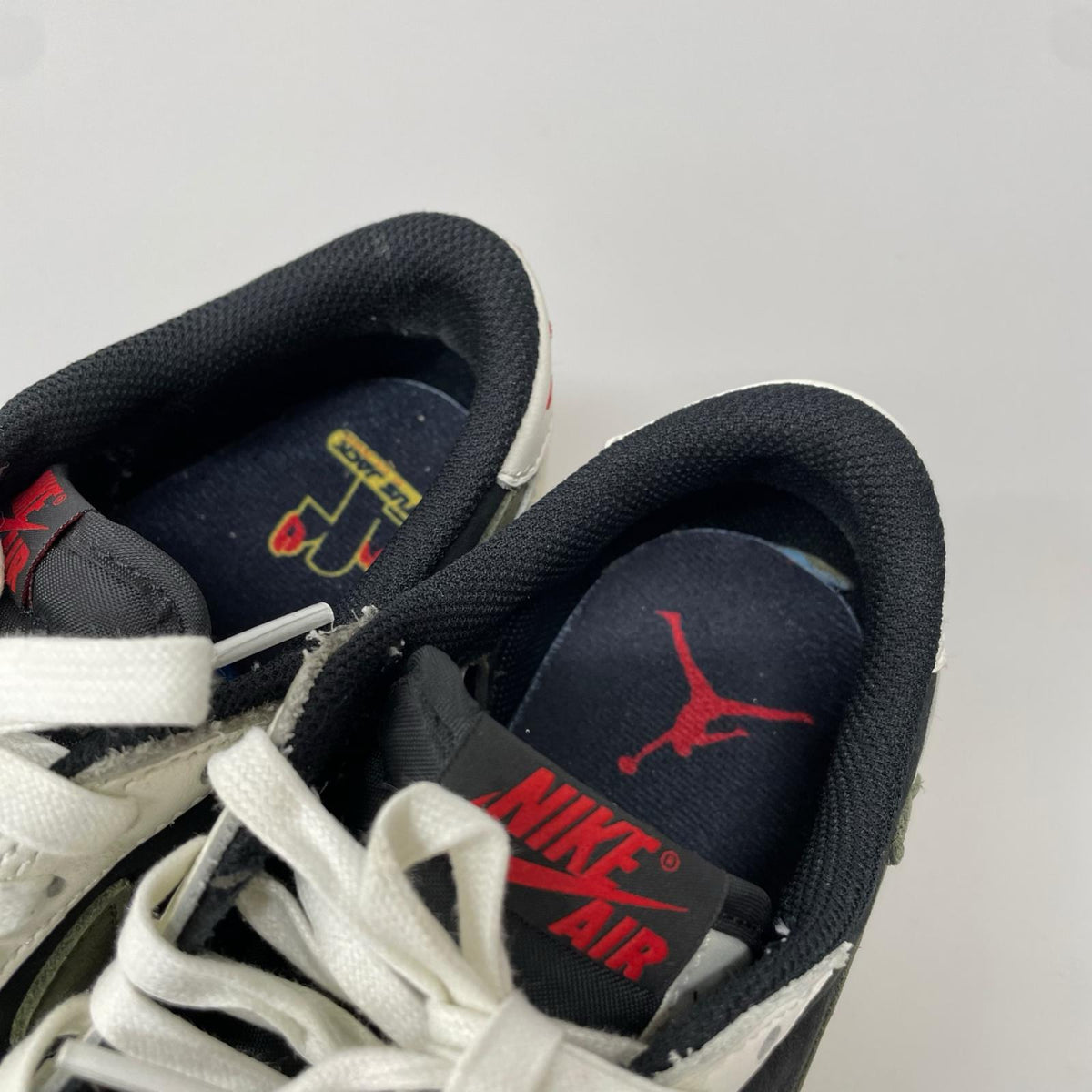 スニーカー NIKE ×TRAVIS SCOTT AIR JORDAN 1 LOW 24.0 24cm (US6 UK5 1/2 EU38)