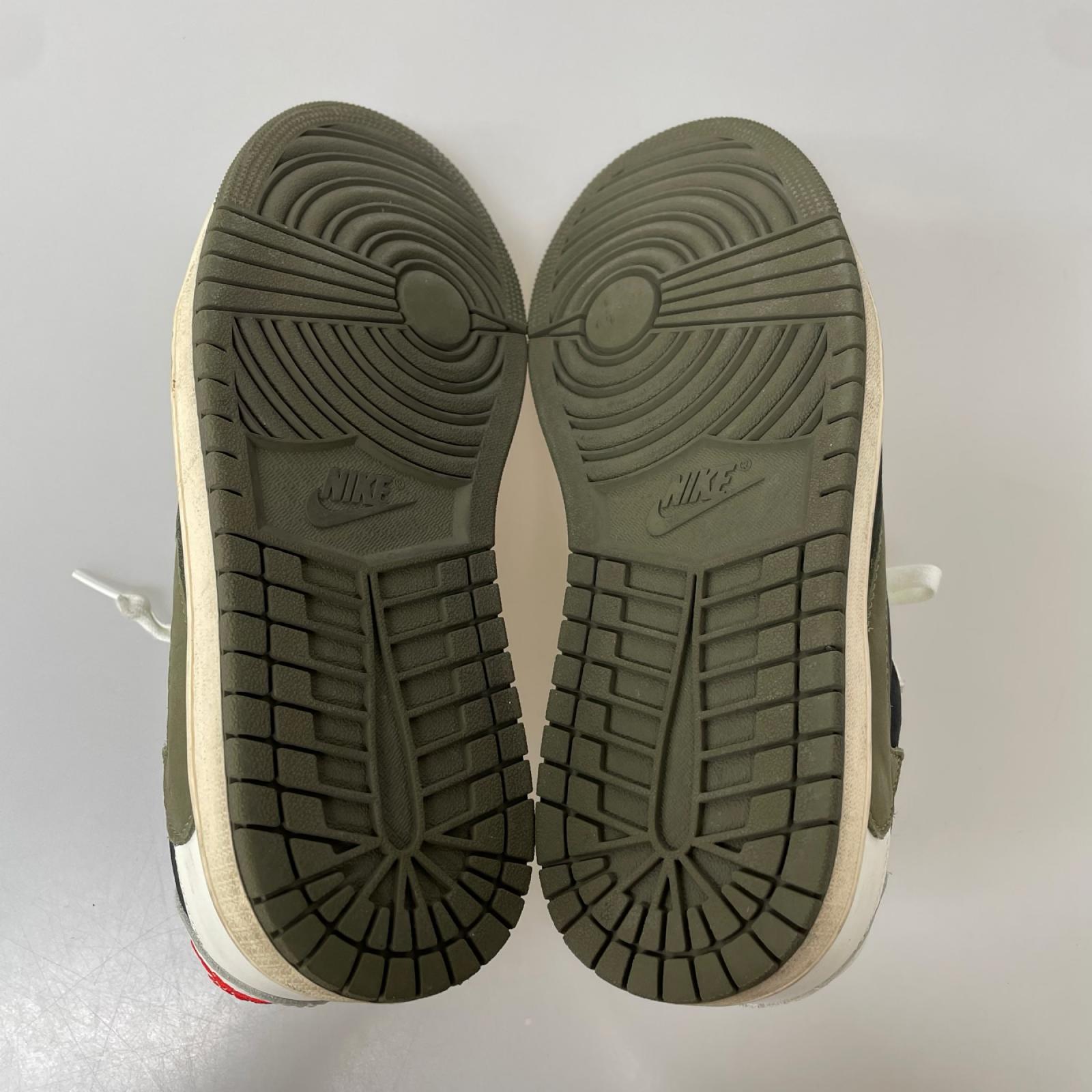 スニーカー NIKE ×TRAVIS SCOTT AIR JORDAN 1 LOW 24.0 24cm (US6 UK5 1/2 EU38)