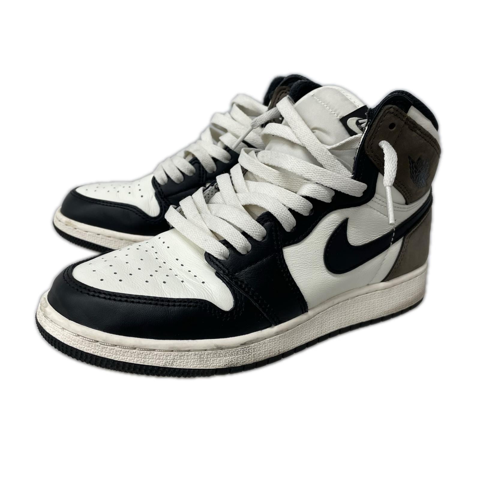 スニーカー NIKE GS AIR JORDAN 1 HIGH OG DARK MOCHA 24.5 24.5cm (US6 1/2 UK6 EU39)