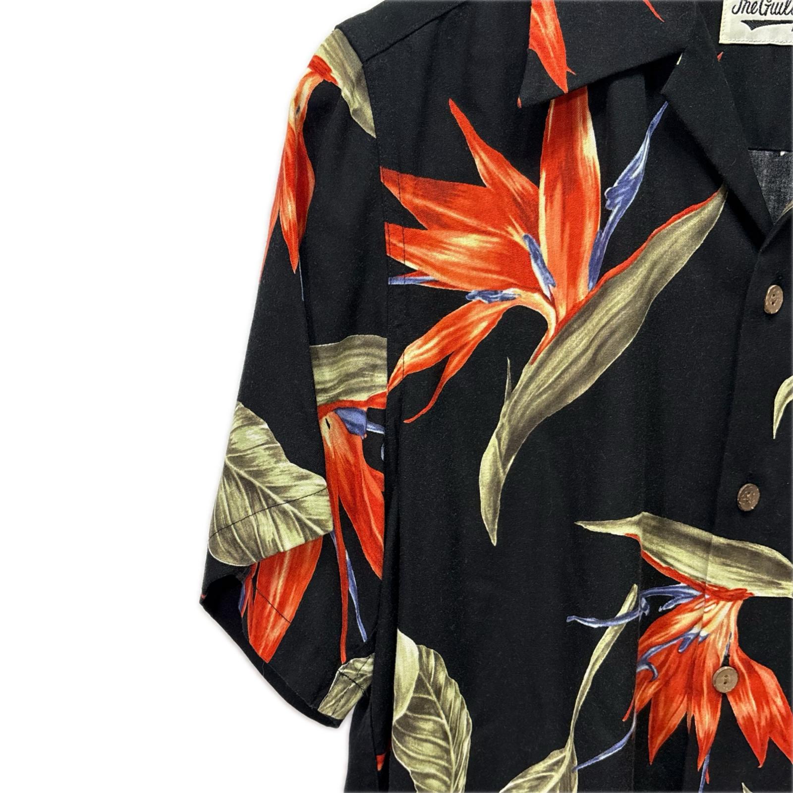 半袖シャツ 18SS BIRD OF PARADISE S/S HAWAIIAN SHIRT SS ブラック