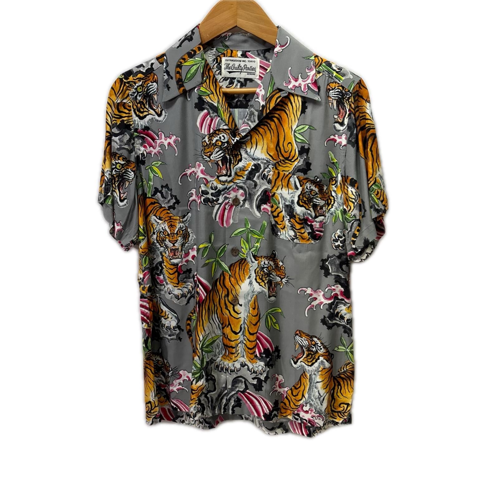 半袖シャツ 19SS TIM LEHI S/S HAWAIIAN SHIRT SS グレー