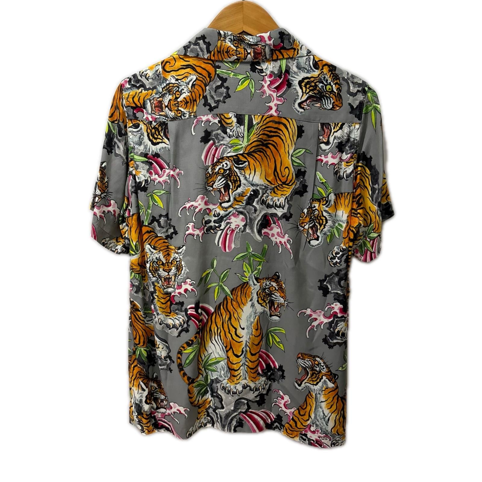 半袖シャツ 19SS TIM LEHI S/S HAWAIIAN SHIRT SS グレー