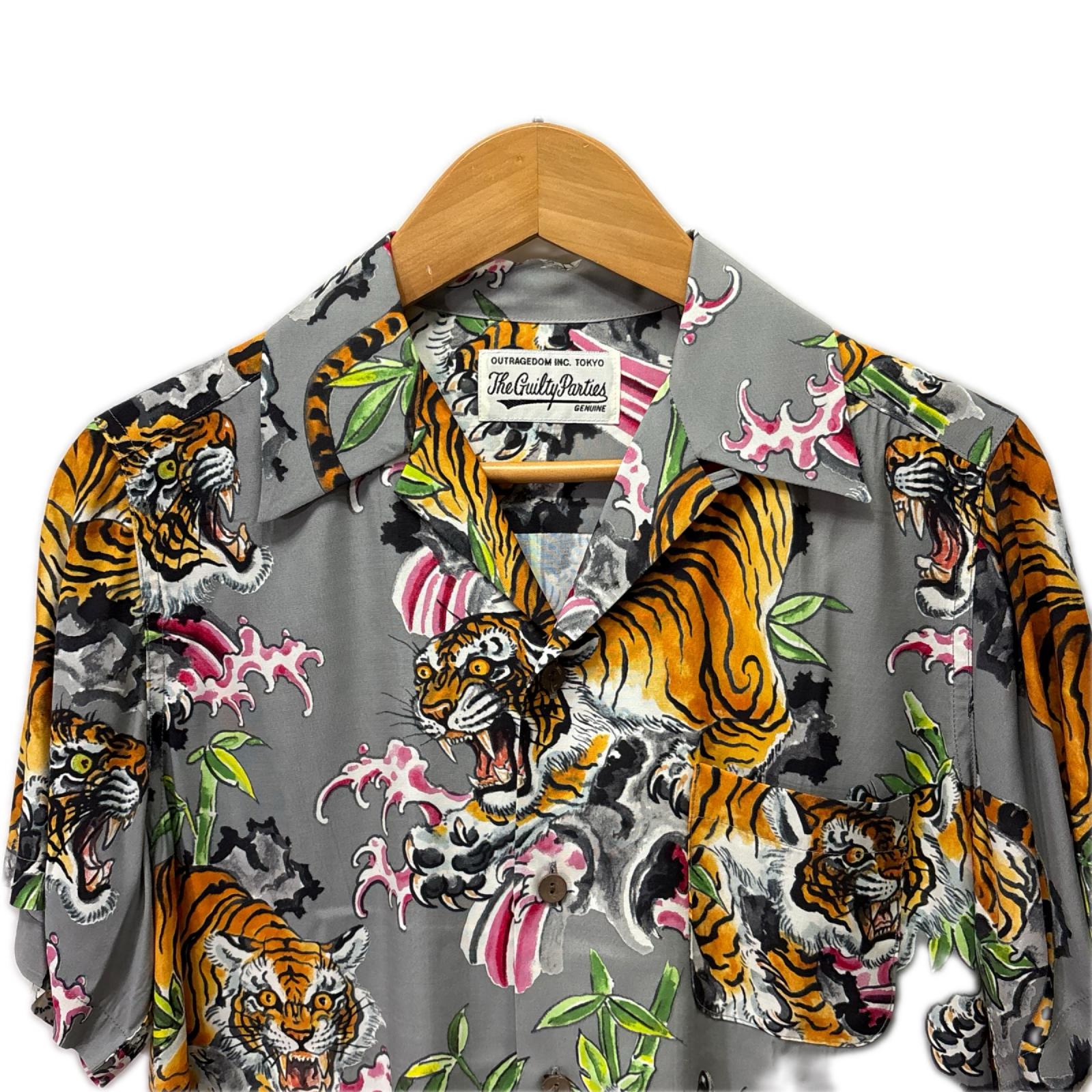 半袖シャツ 19SS TIM LEHI S/S HAWAIIAN SHIRT SS グレー