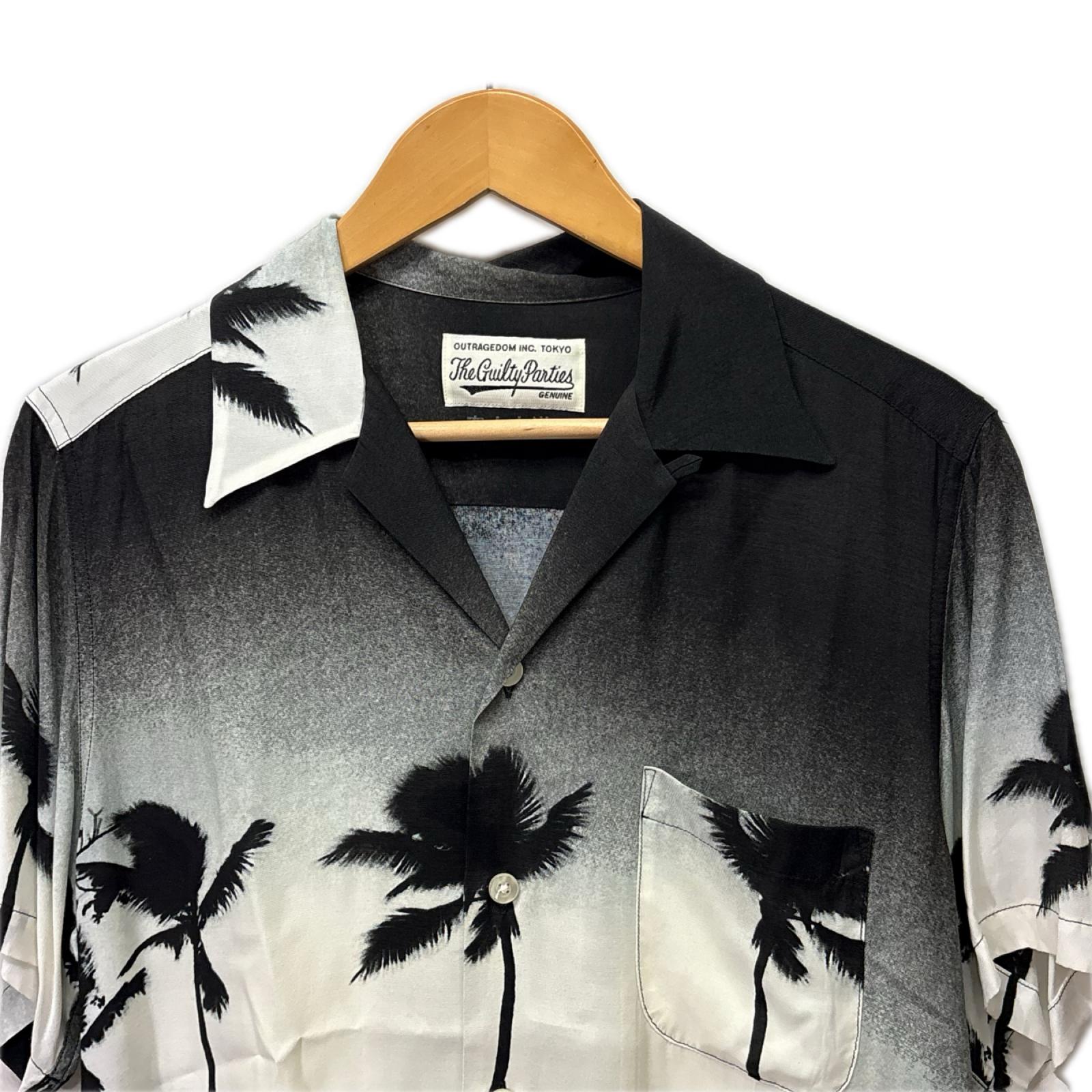 半袖シャツ 18SS S/S HAWAIIAN SHIRT S ブラック