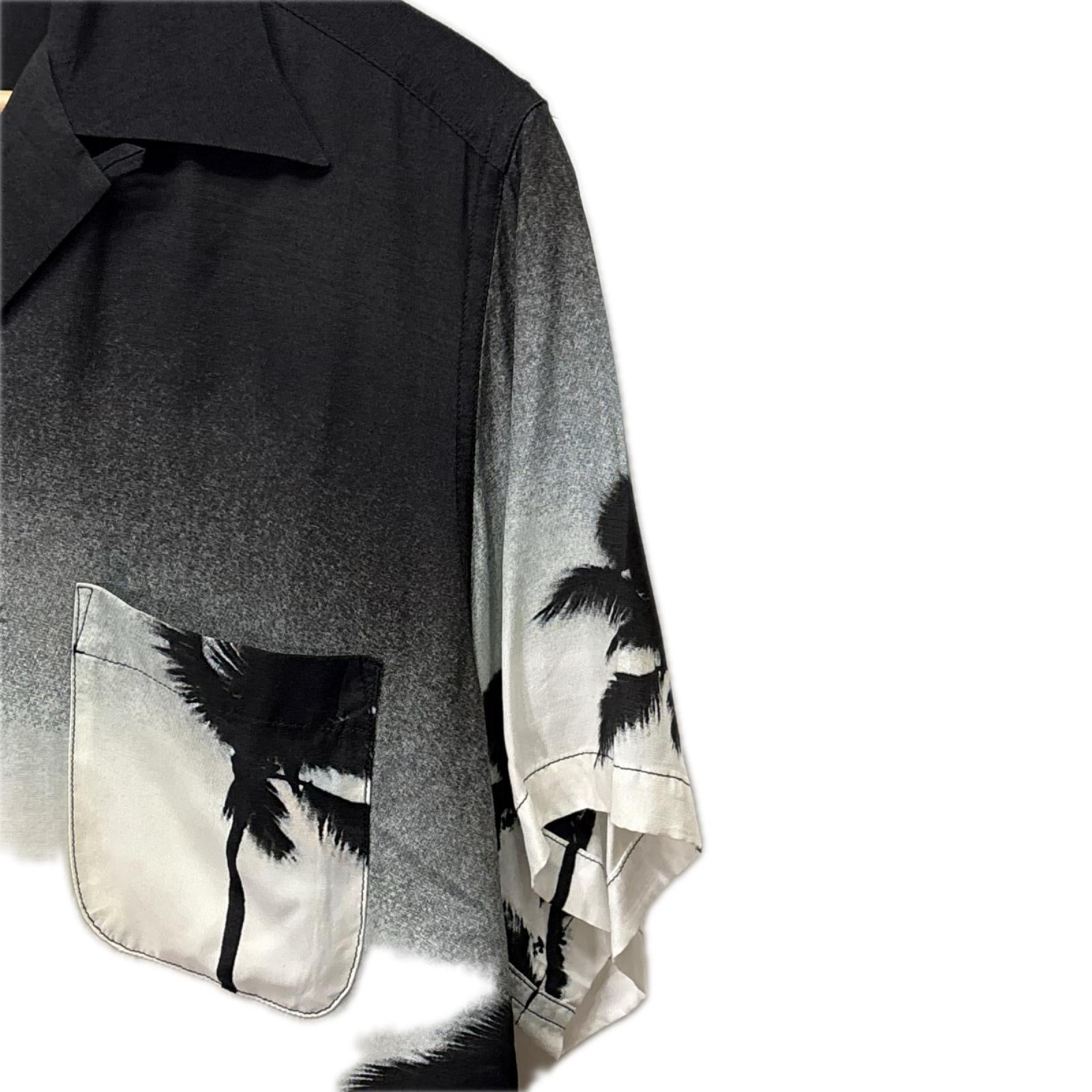 半袖シャツ 18SS S/S HAWAIIAN SHIRT S ブラック