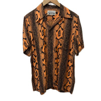 半袖シャツ 20SS PYTHON S/S HAWAIIAN SHIRT S オレンジ