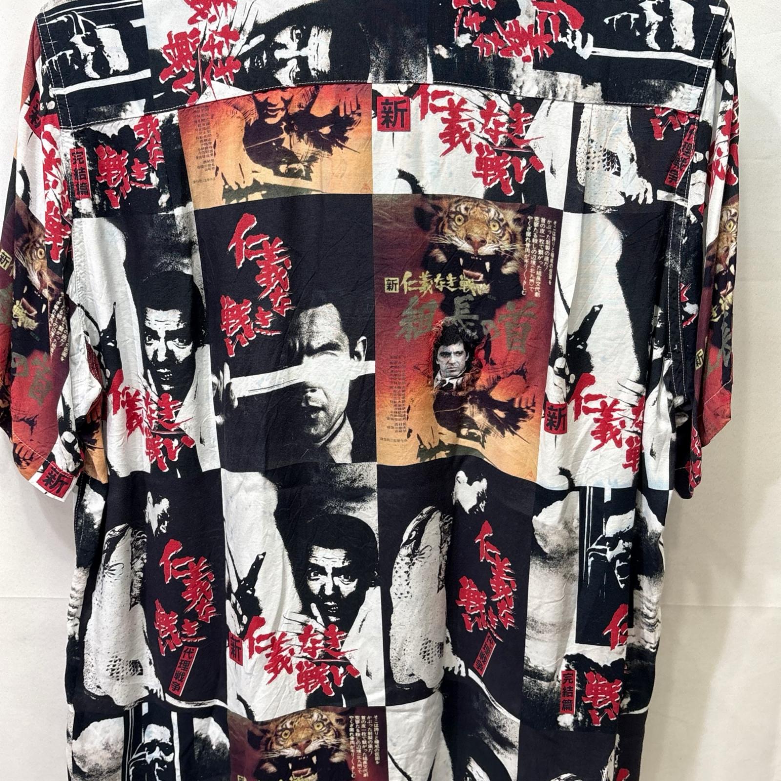半袖シャツ 20SS S/S HAWAIIAN SHIRT S ブラック