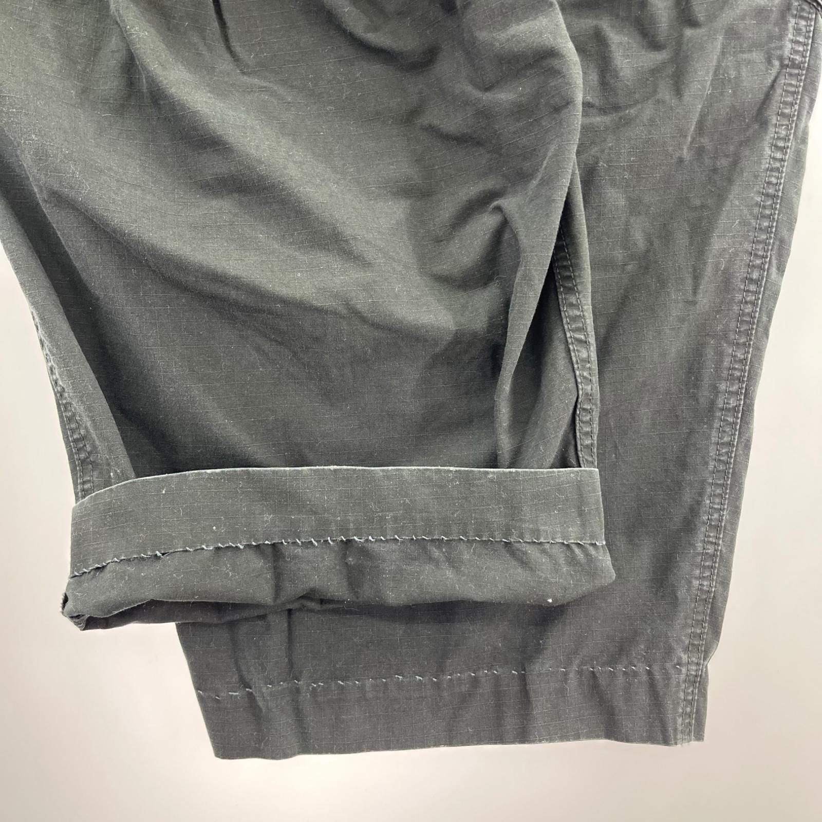 パンツ RIPSTOP 12TUCK PANTS/2/HX-P72-041-1-02 2 ブラック