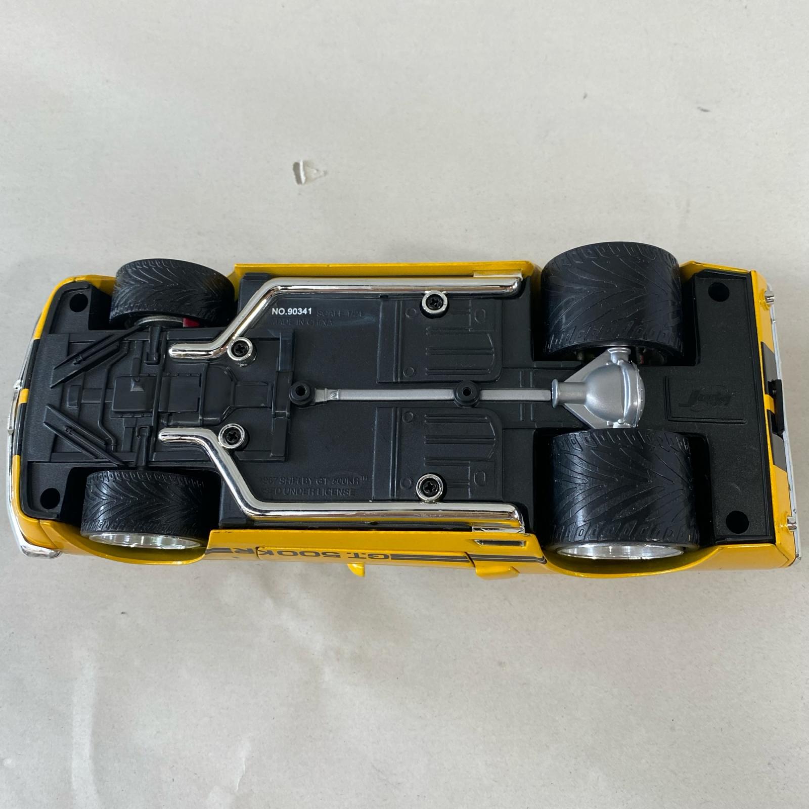 Jada Toys 1967シェルビーGT-500 KRダブシティ1/24 スケールカー