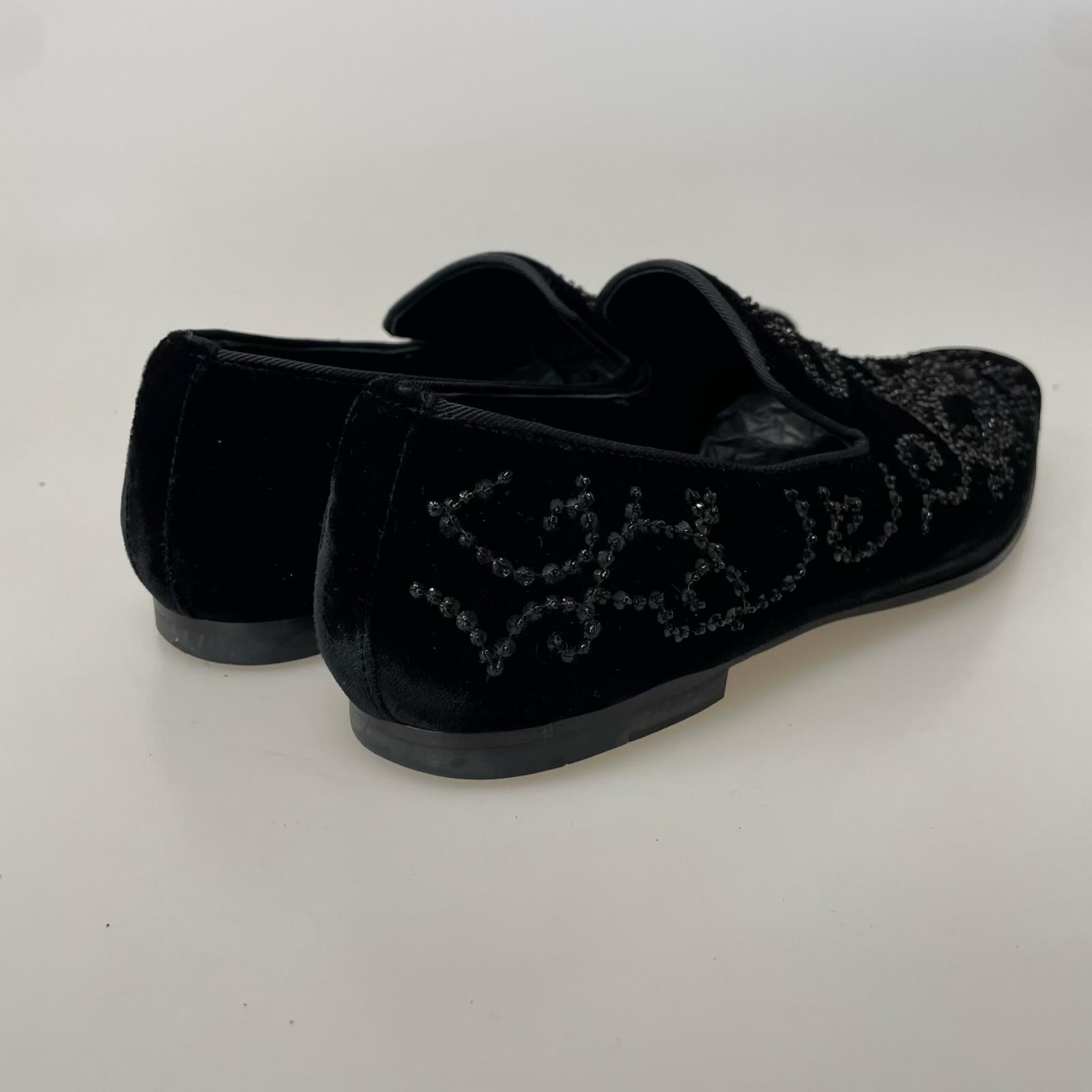 シューズ DOLCE＆GABBANA ﾍﾞﾛｱ ﾄﾞﾚｽｼｭｰｽﾞ 7 黒 39 ブラック
