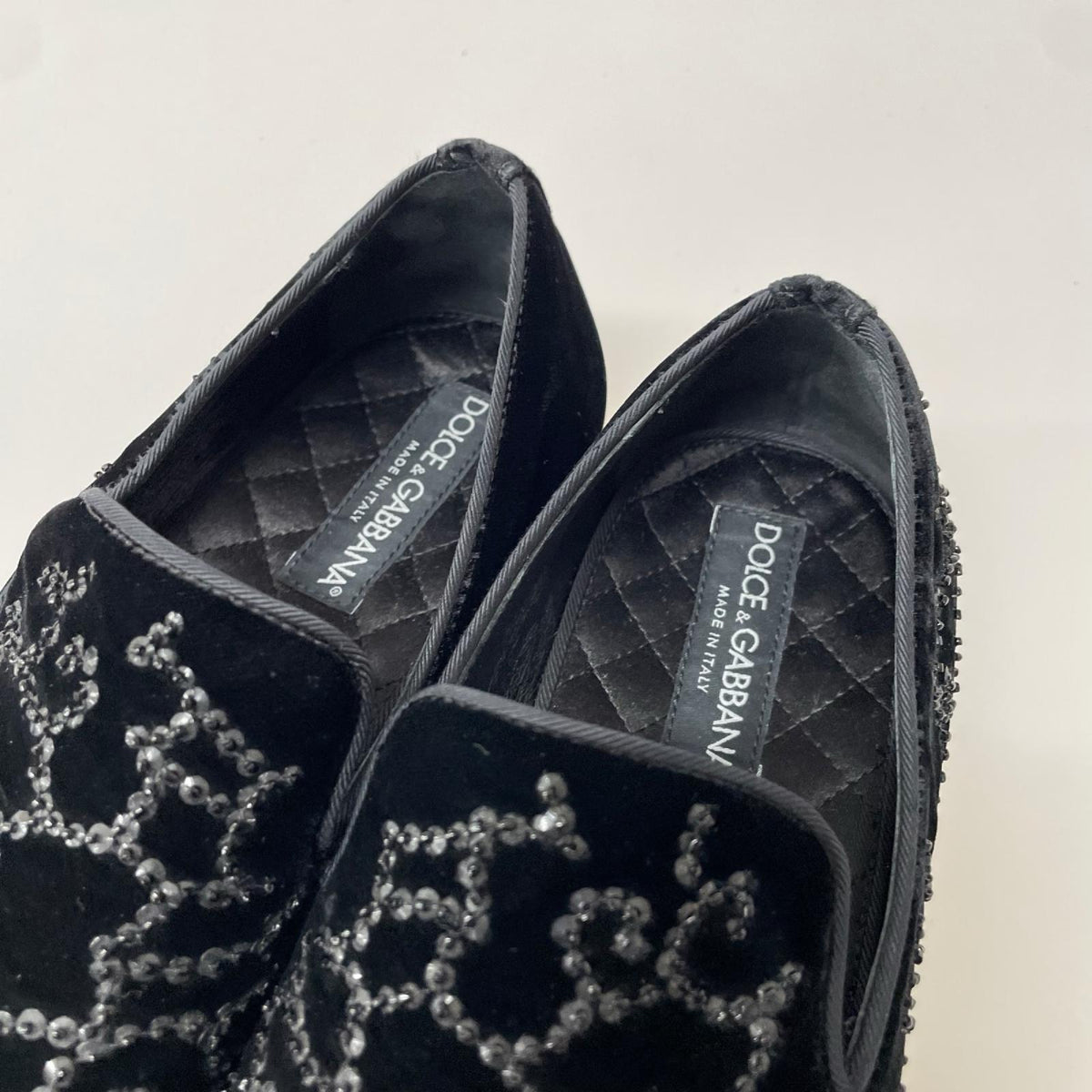 シューズ DOLCE＆GABBANA ﾍﾞﾛｱ ﾄﾞﾚｽｼｭｰｽﾞ 7 黒 39 ブラック