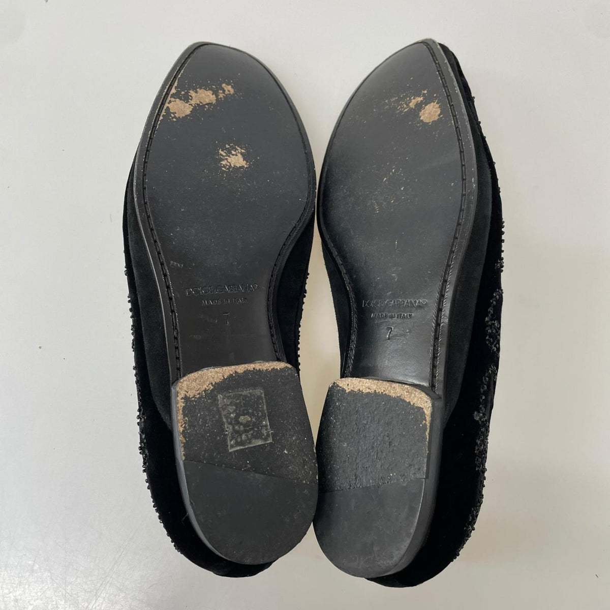 シューズ DOLCE＆GABBANA ﾍﾞﾛｱ ﾄﾞﾚｽｼｭｰｽﾞ 7 黒 39 ブラック