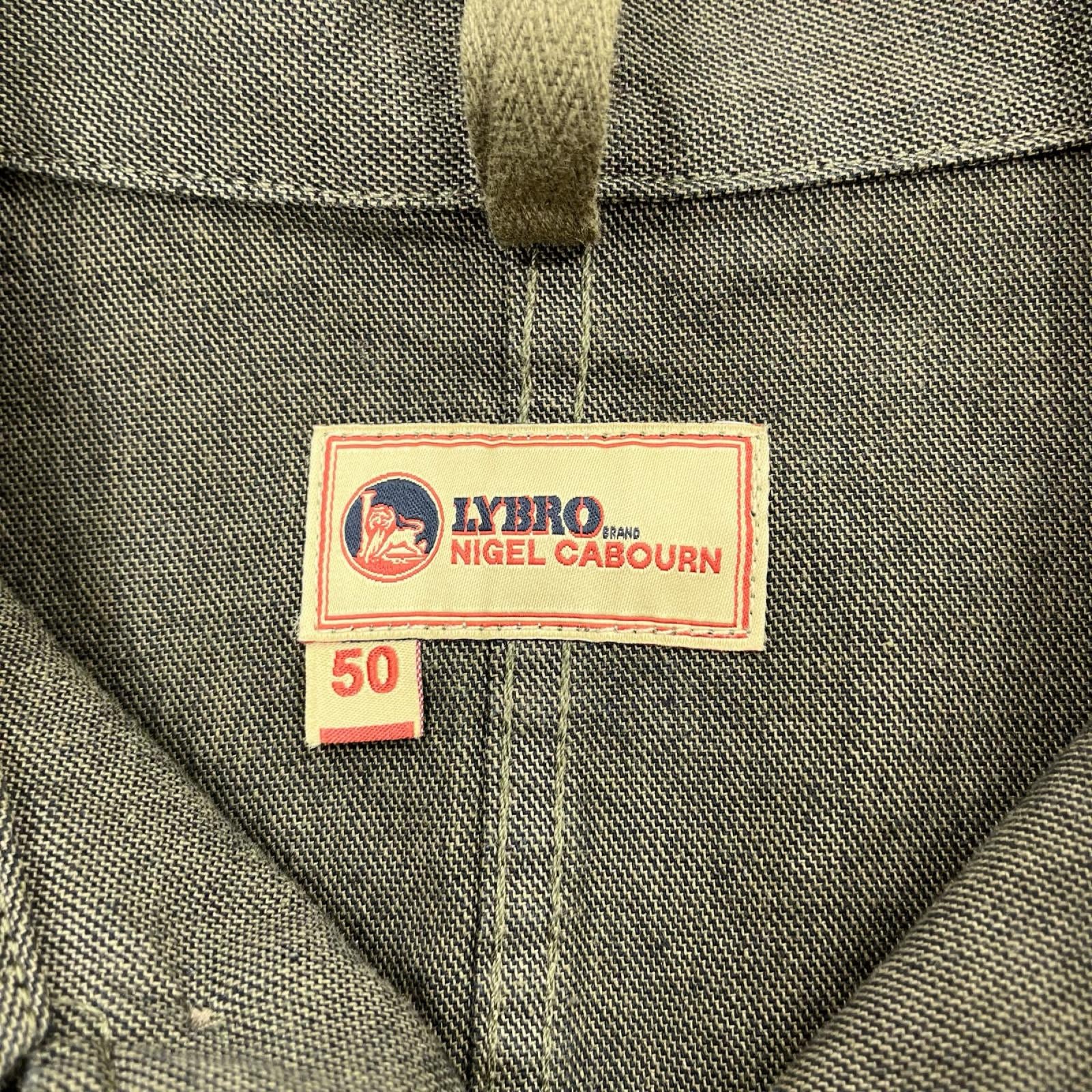 ジャケット Nigel Cabourn ｺｯﾄﾝｷｬﾝﾊﾞｽ ｶﾊﾞｰｵｰﾙ 50 ｵﾘｰﾌﾞ 50