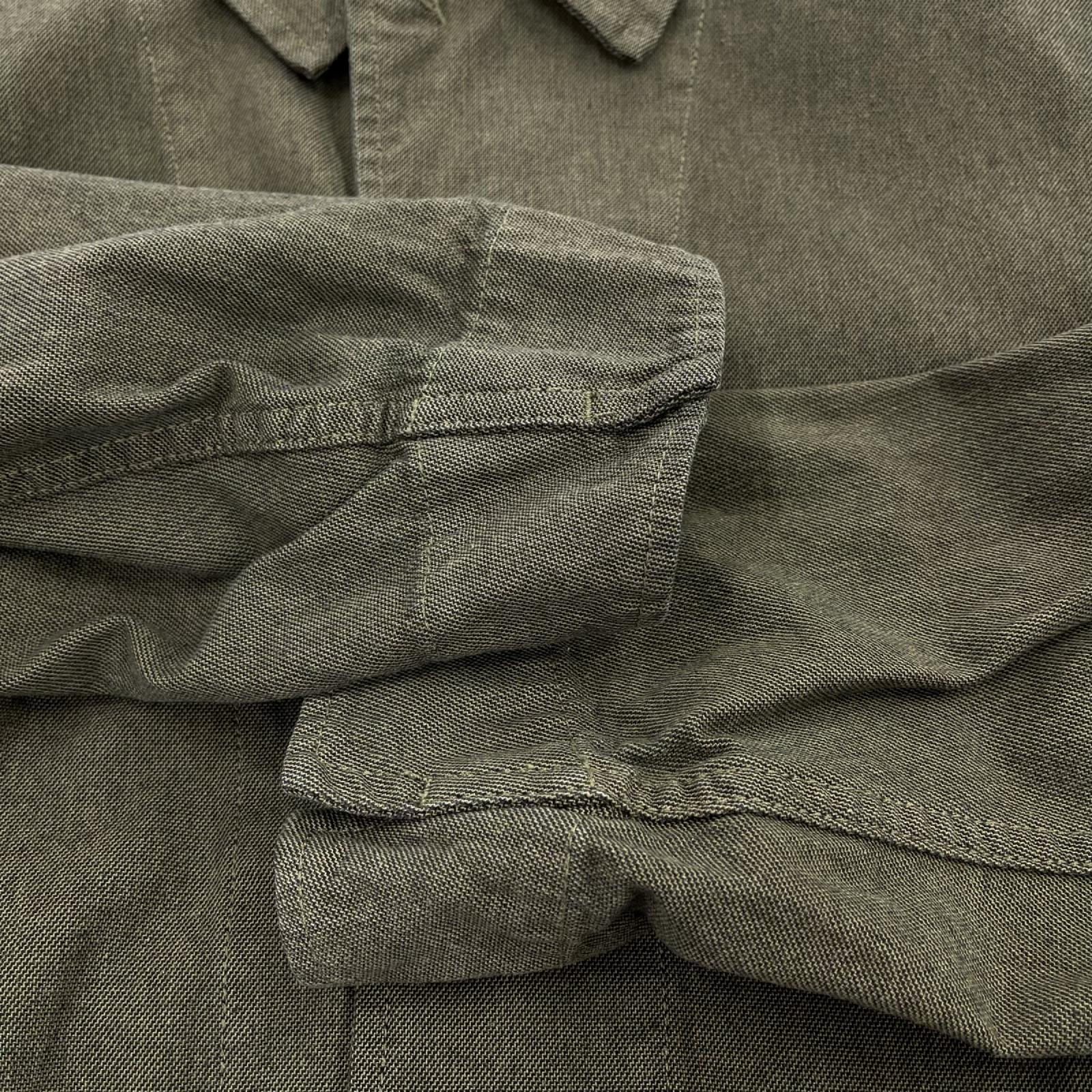 ジャケット Nigel Cabourn ｺｯﾄﾝｷｬﾝﾊﾞｽ ｶﾊﾞｰｵｰﾙ 50 ｵﾘｰﾌﾞ 50