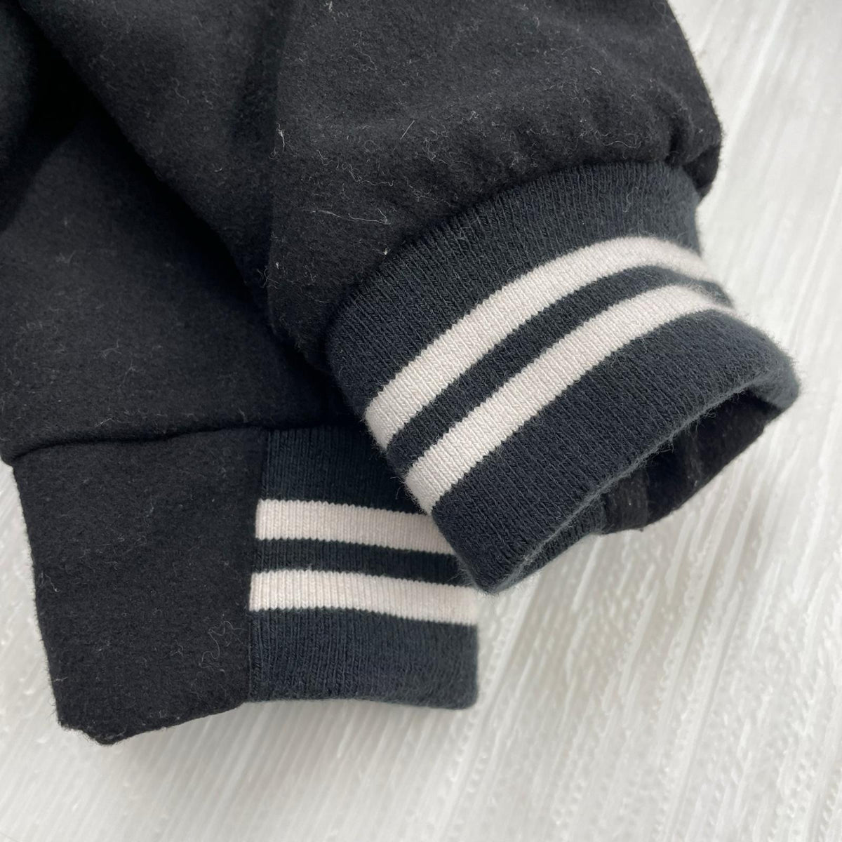 ブルゾン AU VARSITY JACKET ブラック