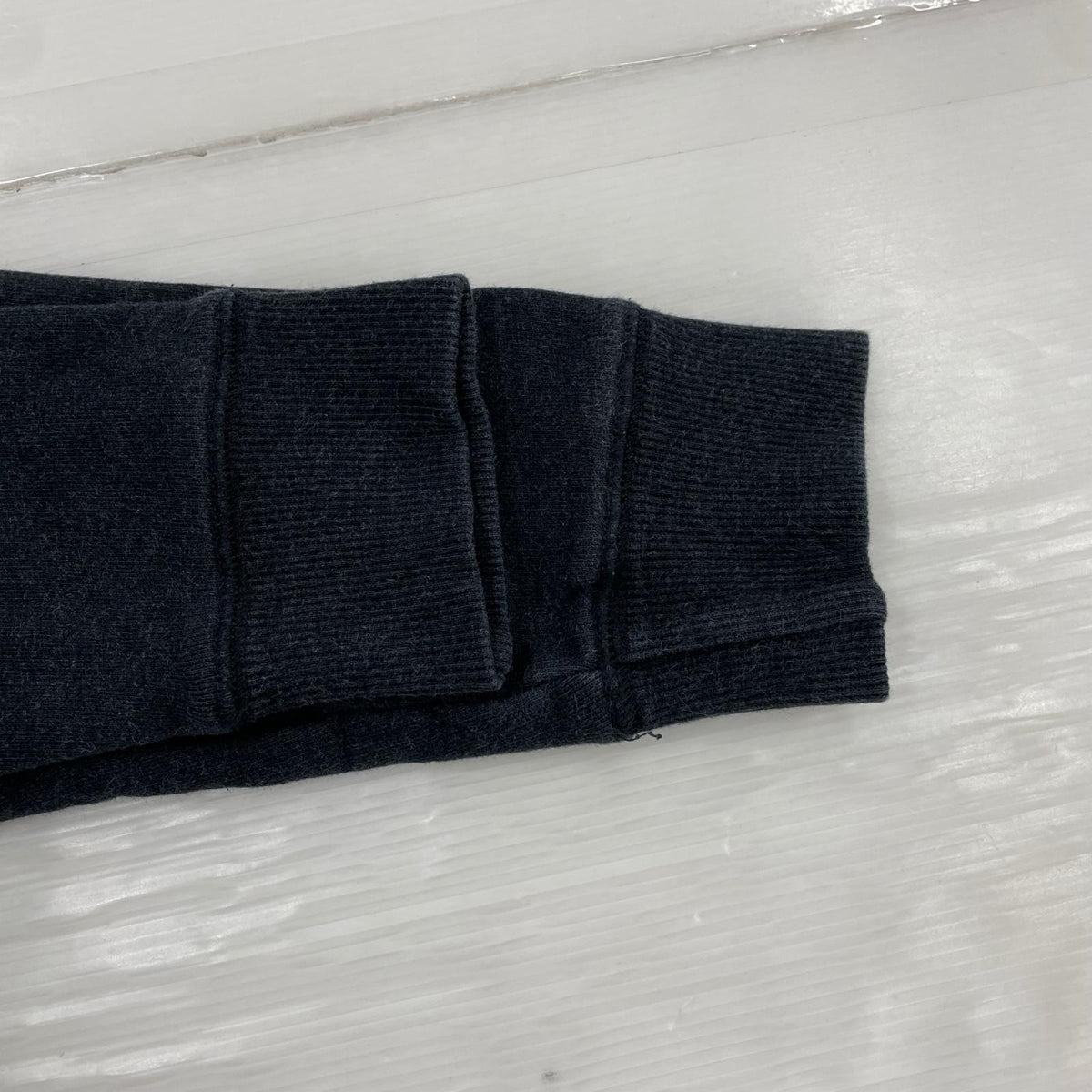 スウェット FARAH ﾊｰﾌｼﾞｯﾌﾟ 黒 S ブラック