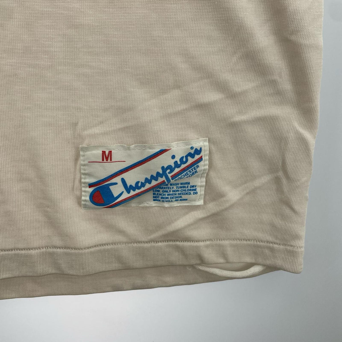 長袖Ｔシャツ 80s ﾄﾘｺﾀｸﾞ CHICAGOBEARS 生成り（M) M ベージュ