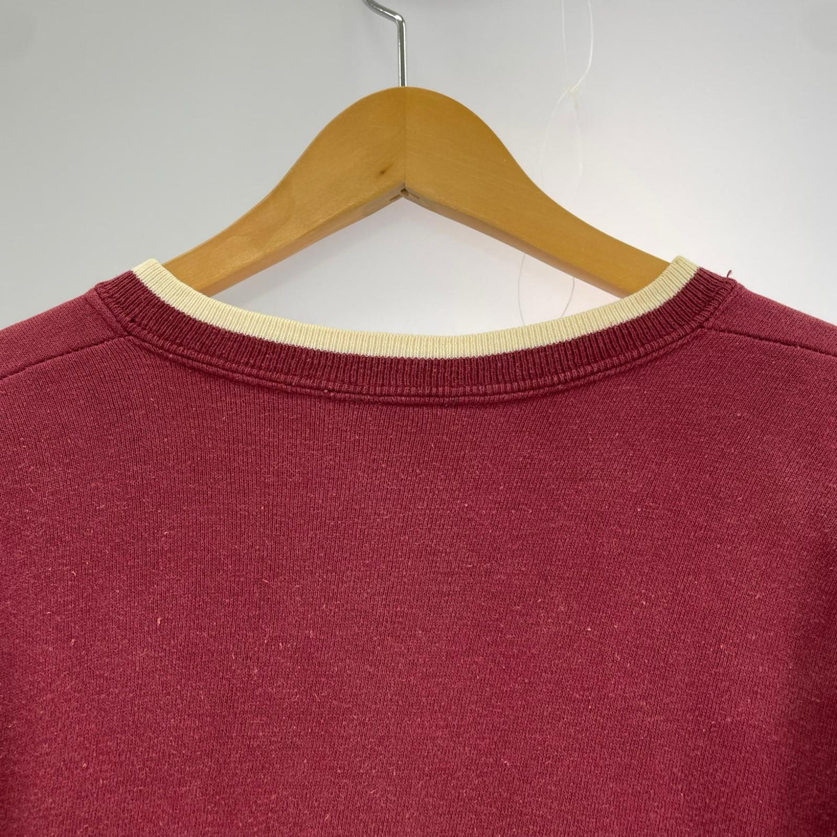 半袖Ｔシャツ 60s ﾗﾝﾀｸﾞ Vﾈｯｸ 半袖ｽｳｪｯﾄ ﾚｯﾄﾞ（M) M