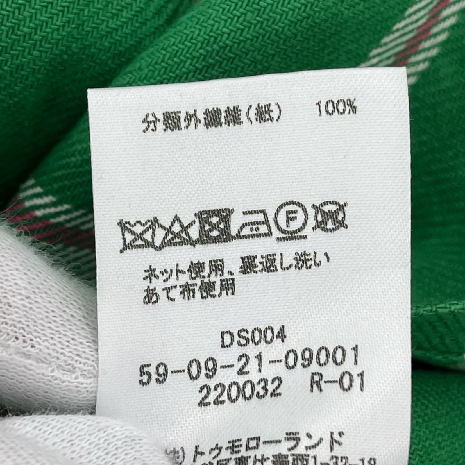 ジャケット ﾁｪｯｸﾜｲﾄﾞﾊﾞﾗﾝｽｺｰﾄ グリーン