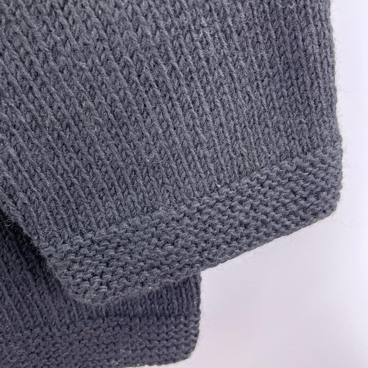 ニット MCMACHAN WOOLEN ウールニット ブラック